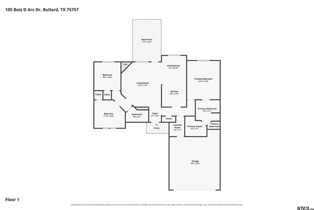 105 Bois D Arc Drive, Bullard, TX 75757