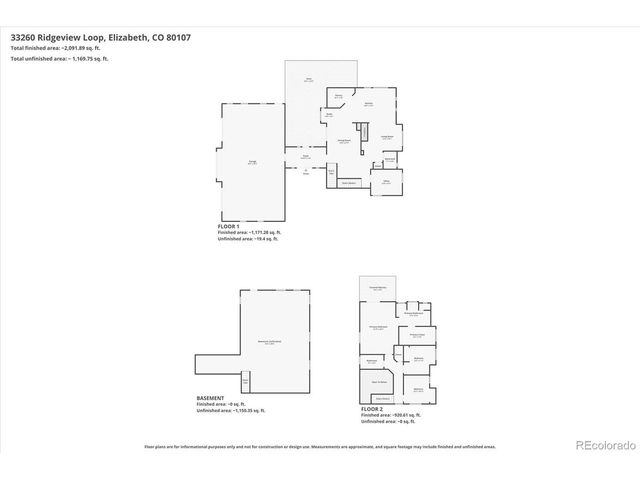 33260 Ridgeview Loop, Elizabeth, CO 80107