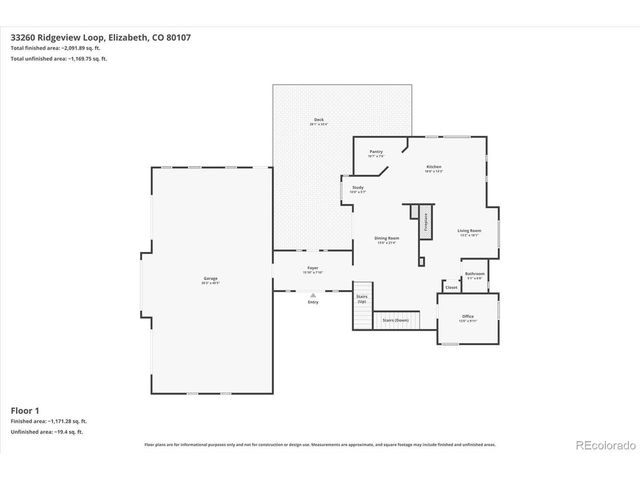 33260 Ridgeview Loop, Elizabeth, CO 80107