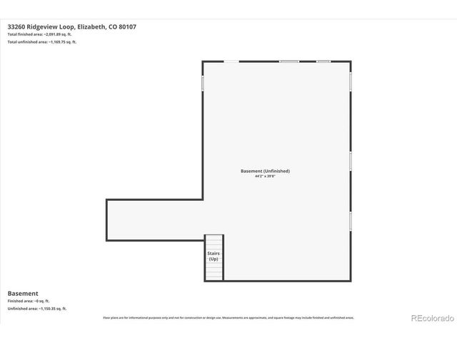 33260 Ridgeview Loop, Elizabeth, CO 80107