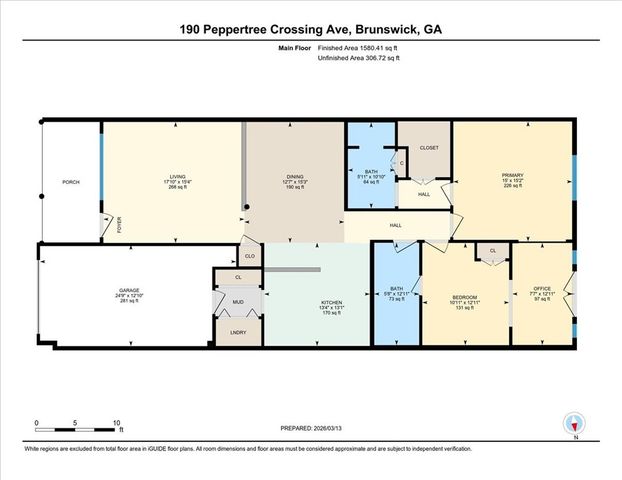 190 Peppertree Crossing Ave, Brunswick, GA 31525