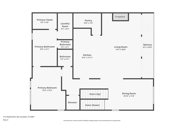 1111 Raiford Road 128, Carrollton, TX 75007