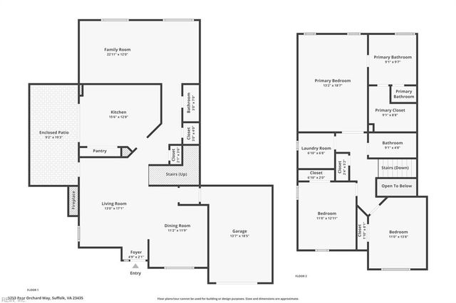 3753 Pear Orchard WAY, Suffolk, VA 23435