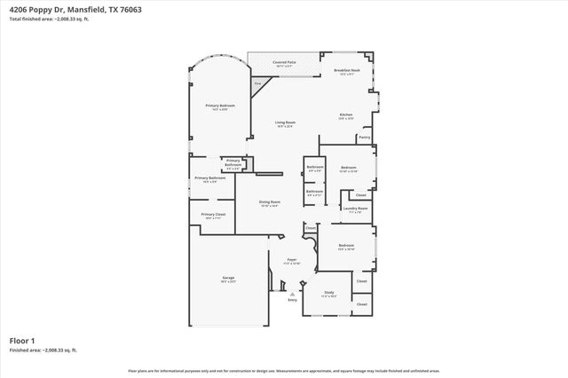 4206 Poppy Drive, Mansfield, TX 76063