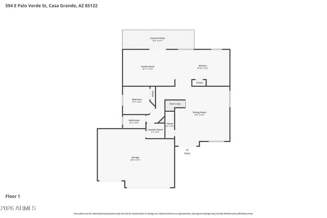 594 E PALO VERDE Street, Casa Grande, AZ 85122