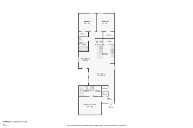 11942 Detar Court, Willis, TX 77378