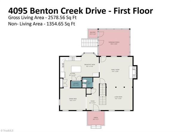 4095 Benton Creek Drive, Winston-salem, NC 27106