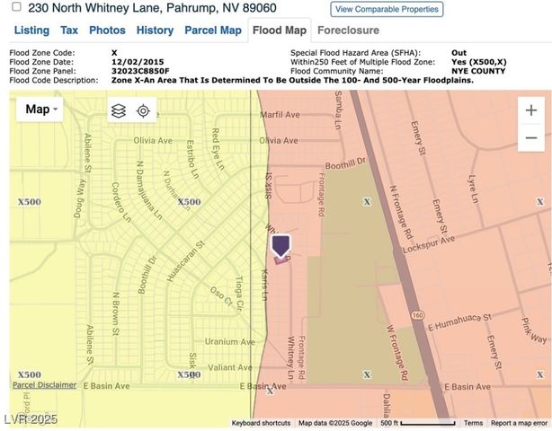 230 North Whitney Lane, Pahrump, NV 89060