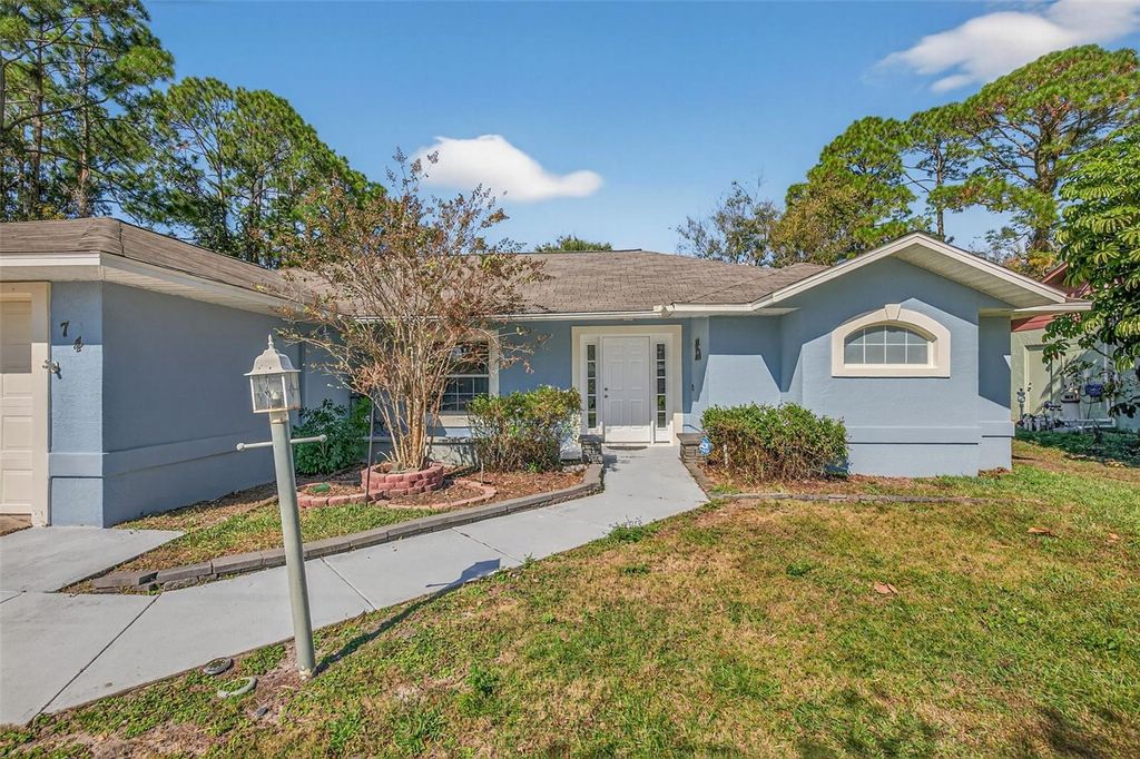 74 FORT CAROLINE LANE, Palm Coast, FL 32137