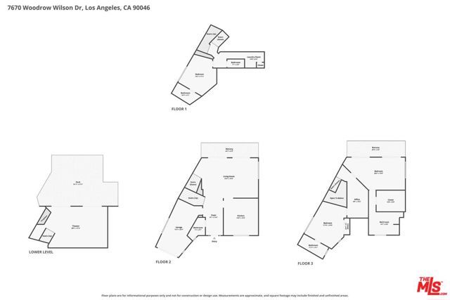 7670 Woodrow Wilson Drive, Los Angeles, CA 90046