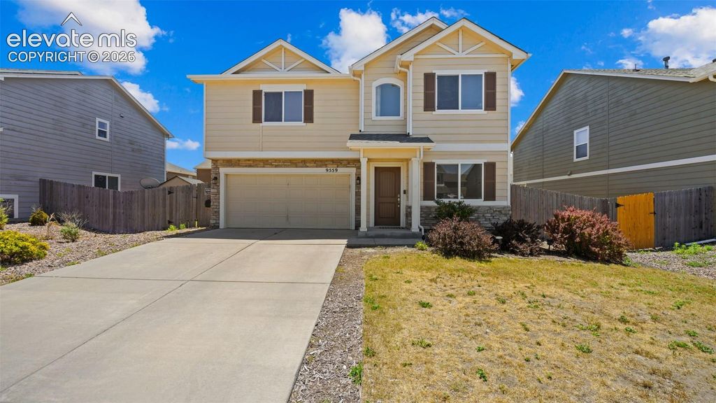 9559 Desert Lily Circle, Colorado Springs, CO 80925 — exterior