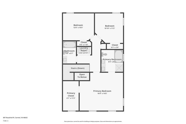 897 Rosalind Place, Carmel, IN 46032