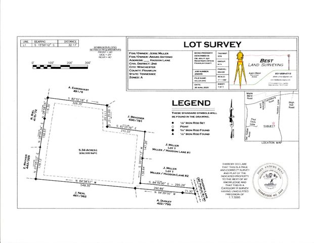 0 Haddon Lane, Winchester, TN 37398