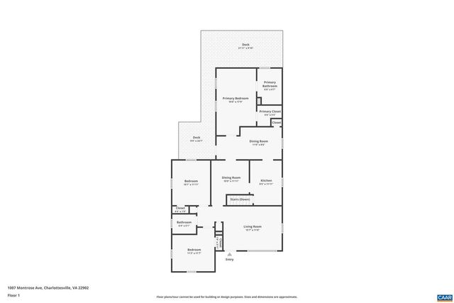 1007 MONTROSE AVE, Charlottesville, VA 22902