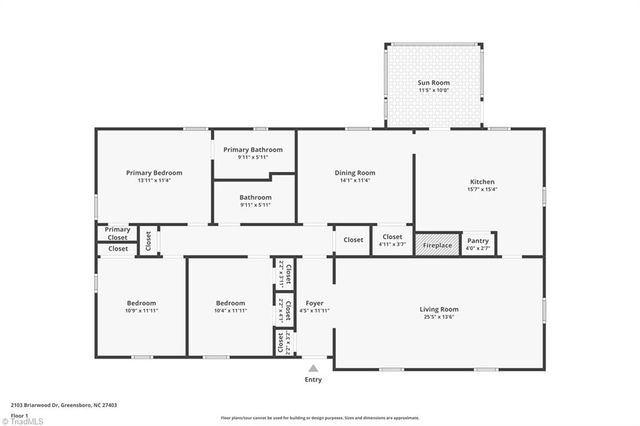 2103 Briarwood Drive, Greensboro, NC 27403