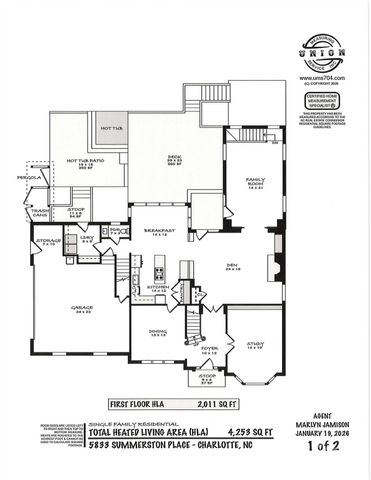 5833 Summerston Place, Charlotte, NC 28277