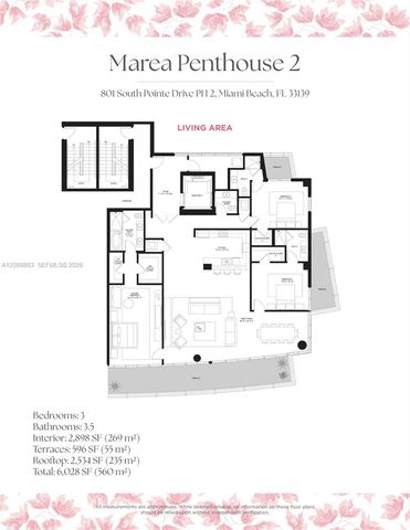 801 S Pointe Drive PH 2, Miami Beach, FL 33139