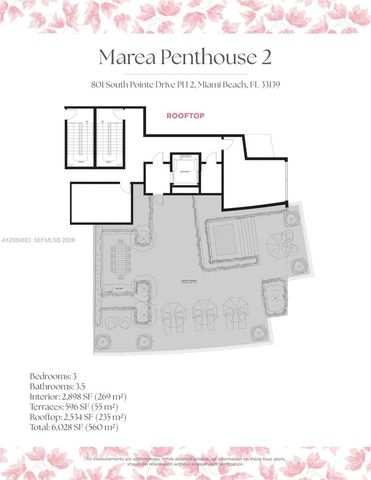 801 S Pointe Drive PH 2, Miami Beach, FL 33139