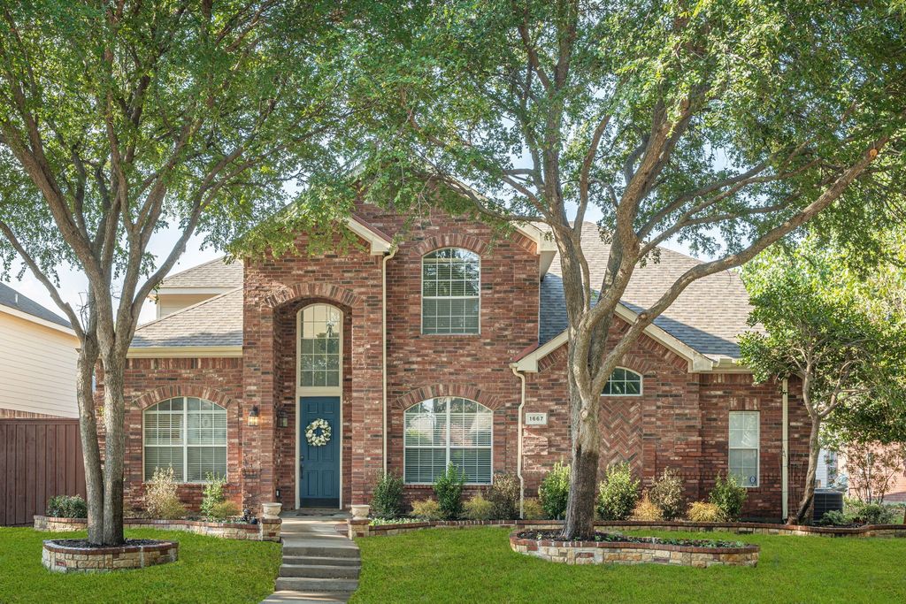 1667 Idlewild Drive, Frisco, TX 75036 — exterior