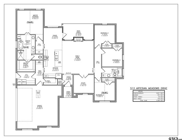 513 Artesian Meadows Drive, Bullard, TX 75757