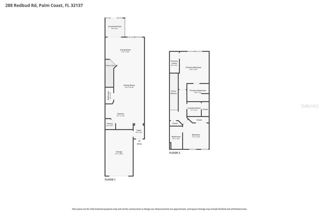 288 REDBUD ROAD, Palm Coast, FL 32137