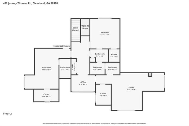 492 Jonney Thomas Road, Cleveland, GA 30528