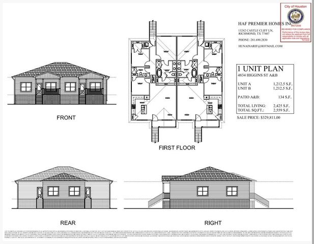 4834 Higgins Street B, Houston, TX 77033
