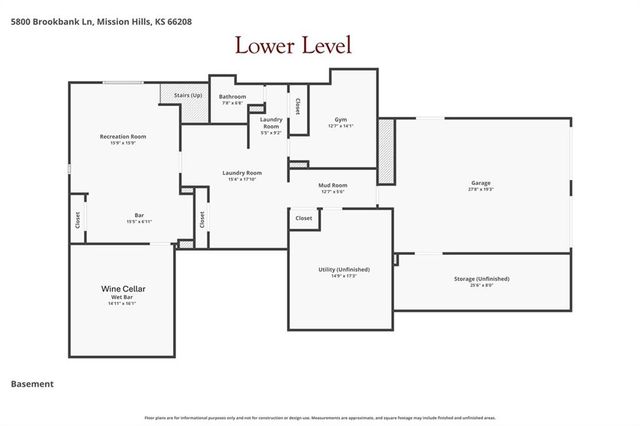 5800 Brookbank Lane, Mission Hills, KS 66208