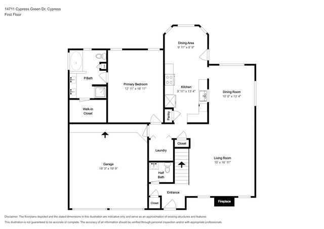 14711 Cypress Green Drive, Cypress, TX 77429