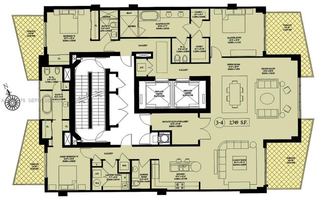 3801 Collins Avenue 1503, Miami Beach, FL 33140