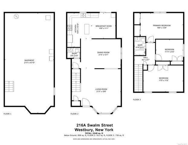 216 Swalm Street A, Westbury, NY 11590