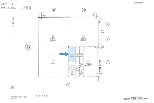 0 Avenue B-8 vicinity 265th St W, Fairmont, CA 93536