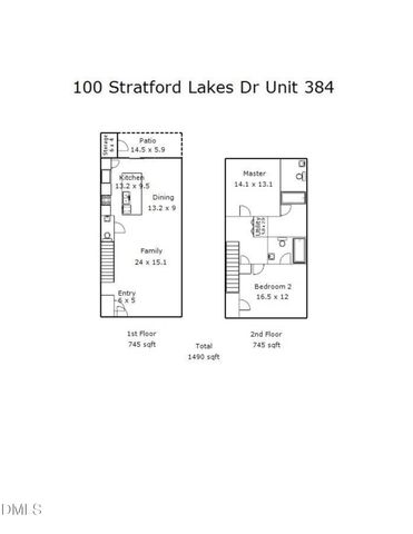 100 Stratford Lakes Drive 384, Durham, NC 27713
