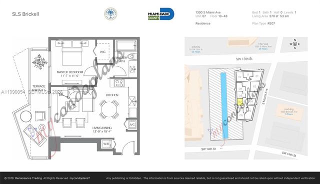 1300 S Miami Ave 1607, Miami, FL 33130