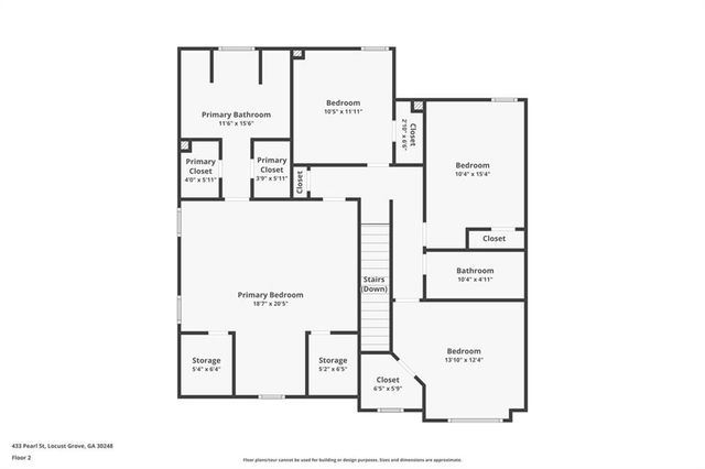 433 Pearl Street, Locust Grove, GA 30248