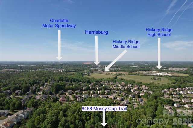 8458 Mossy Cup Trail, Harrisburg, NC 28075