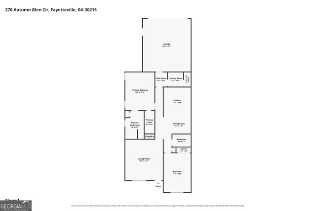 270 Autumn Glen Circle, Fayetteville, GA 30215