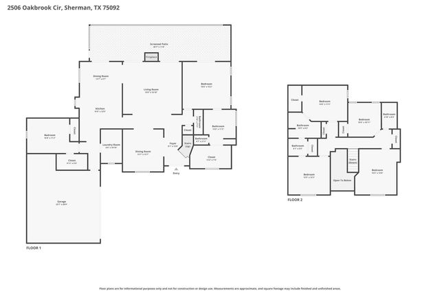 2506 Oakbrook Circle, Sherman, TX 75092