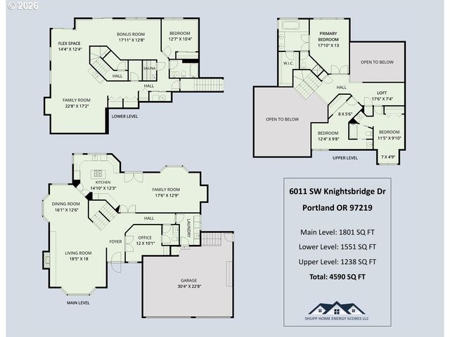 6011 Sw KNIGHTSBRIDGE Dr, Portland, OR 97219