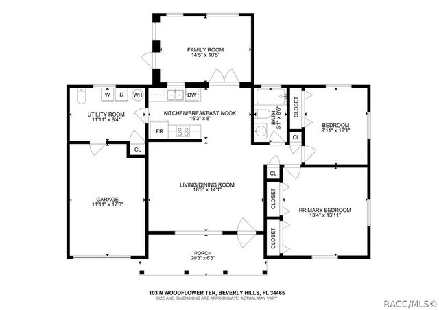 3103 N Woolflower Terrace, Beverly Hills, FL 34465