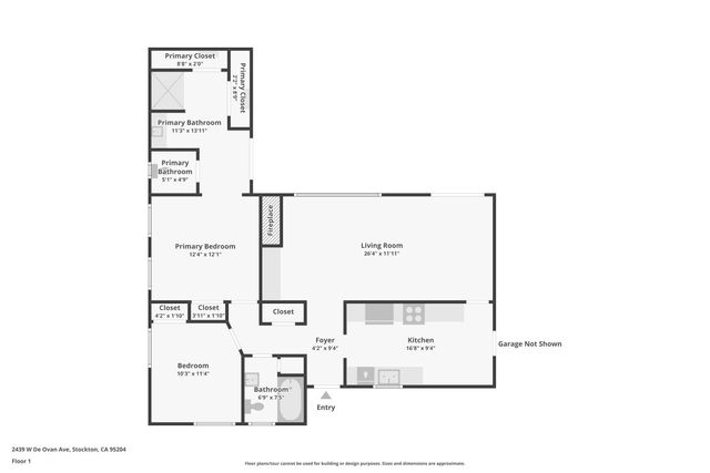 2439 W De Ovan Ave, Stockton, CA 95204