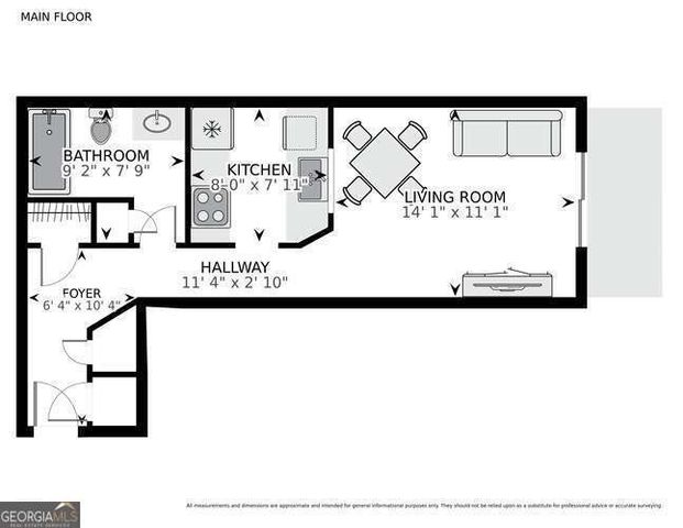 1280 W Peachtree Street NW 3014, Atlanta, GA 30309