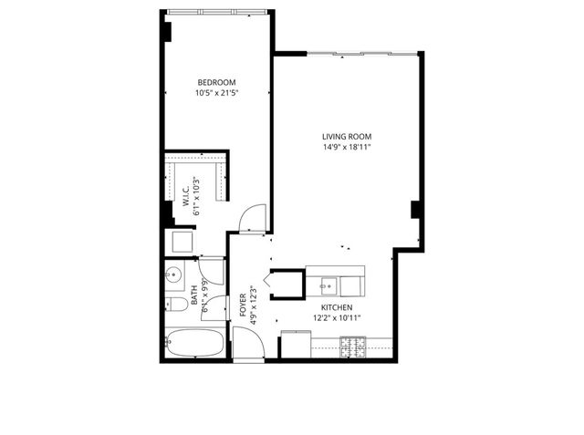 700 W Van Buren Street 602, Chicago, IL 60607