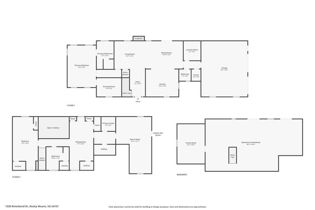 1330 Riverbend DR, Rocky Mount, VA 24151