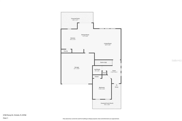 2748 PEONY DRIVE, Oviedo, FL 32766