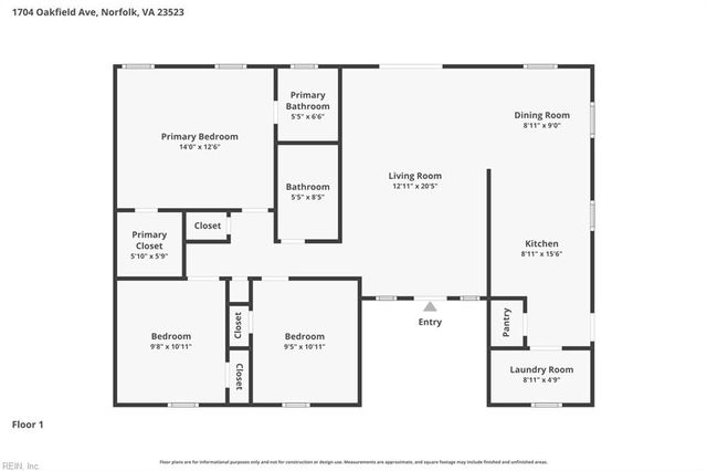 1704 Oakfield AVE, Norfolk, VA 23523