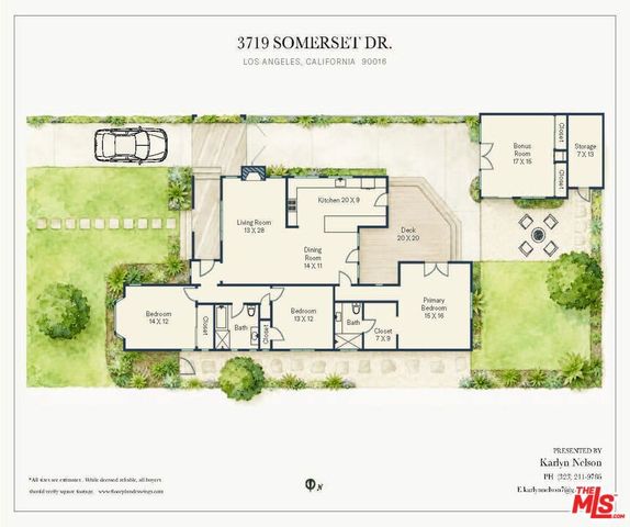 3719 Somerset Drive, Los Angeles, CA 90016