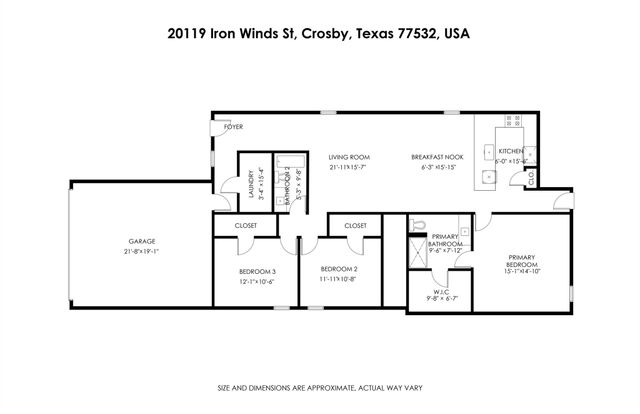 20119 Iron Winds Street, Crosby, TX 77532