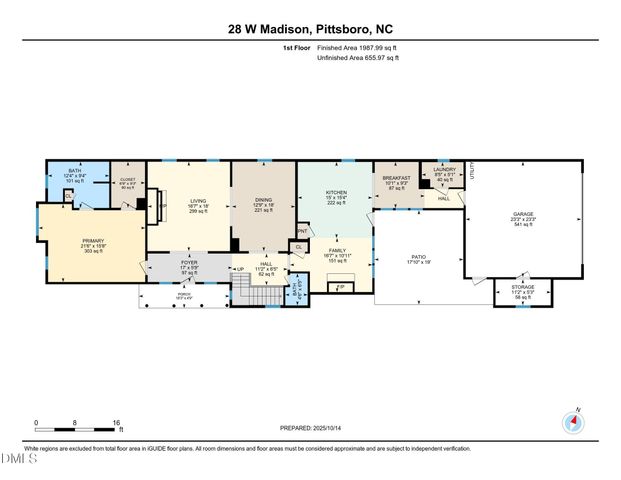 28 W Madison, Pittsboro, NC 27312