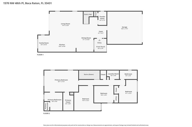 1570 NW 48th Place, Boca Raton, FL 33431